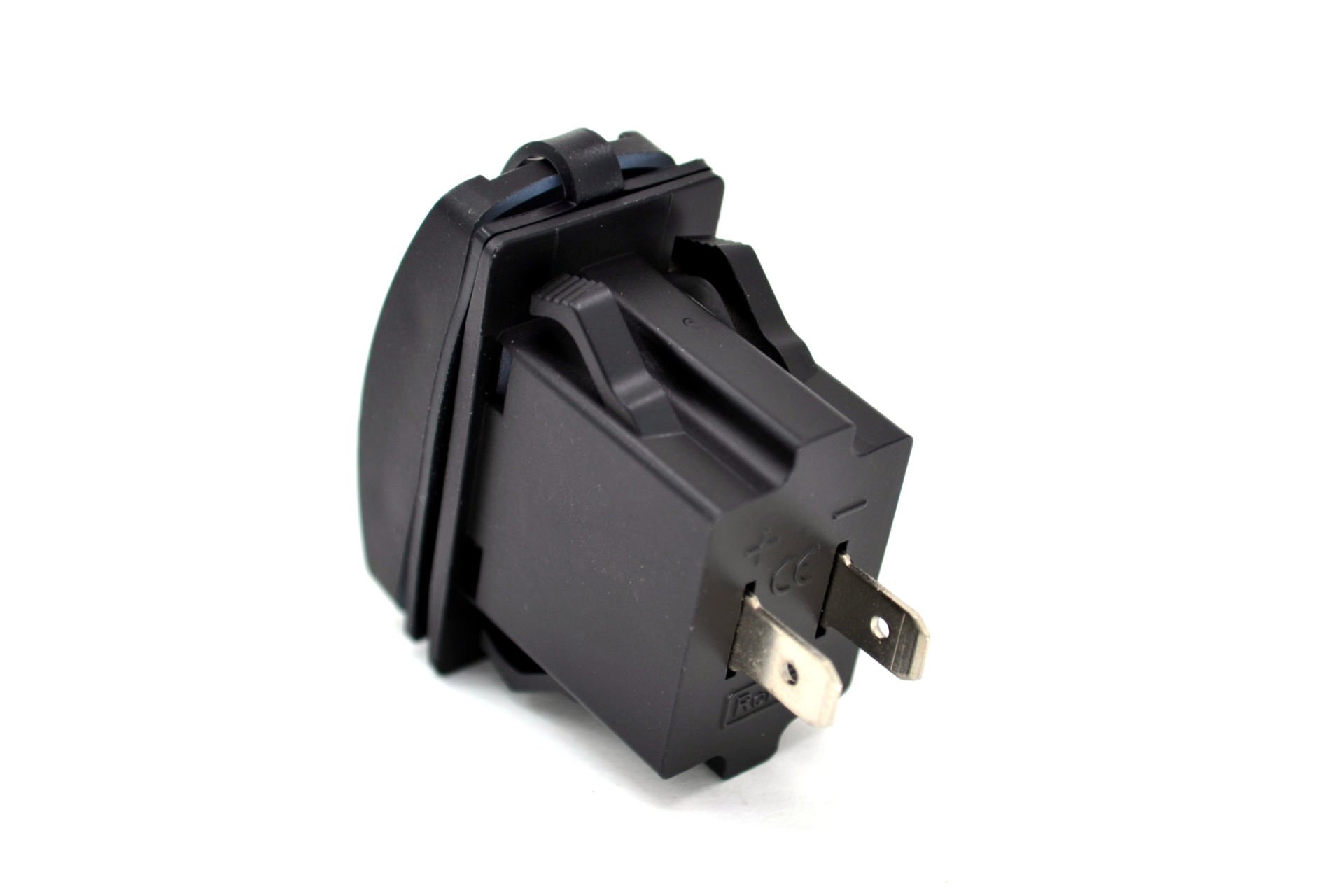 12V 24V DC USB 3,1A Şarj Port Dikdörtgen Kırmızı Işık MT-SK51