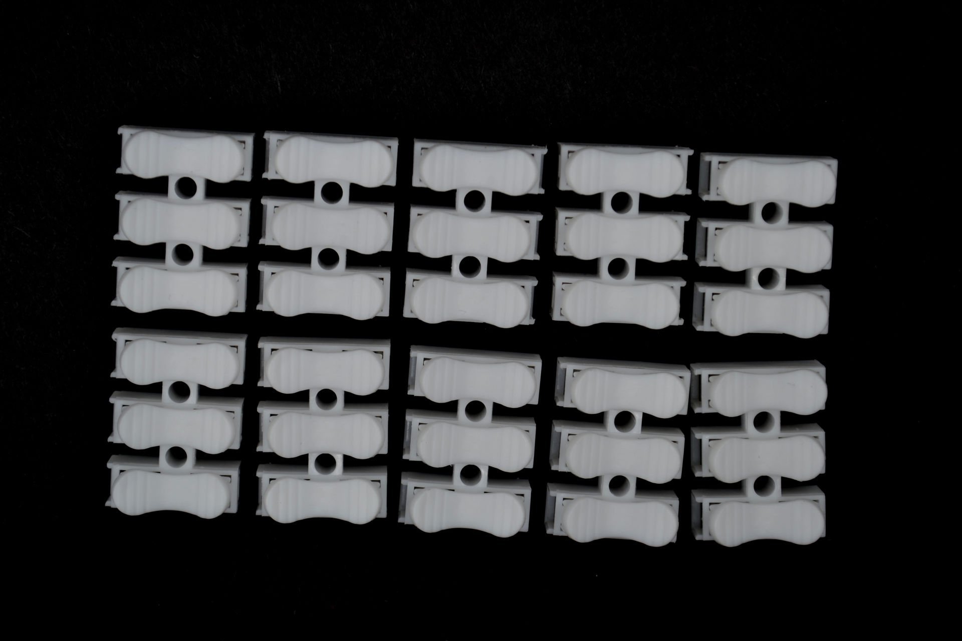 10 Adet Kablo Bağlantı Klemensi Yaylı Üçlü 2mm² Kabloya Kadar MT-27