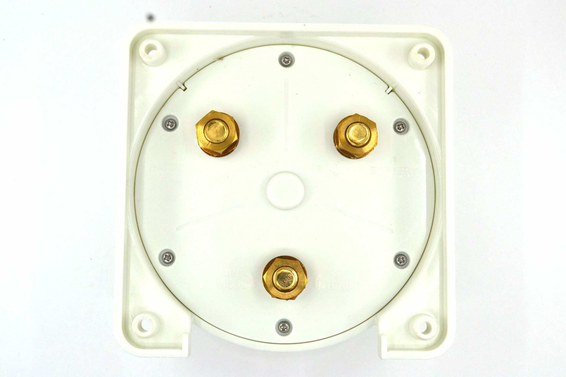 Marine Beyaz Devre Kesici Both Şalter Çift Akü 12V 24V 175A Büyük MT-ADK175A2B