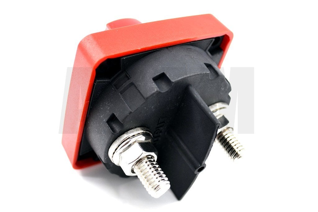 Akü Elektrik Devre Kesici Şalter Anahtar Kırmızı Kasalı 12V-48V DC 300A MT-ADK300KK