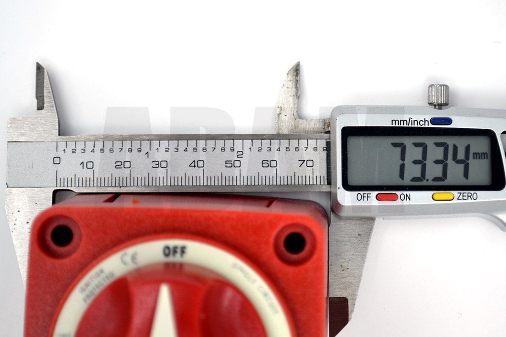 Akü Elektrik Devre Kesici Şalter Anahtar Kırmızı Kasalı 12V-48V DC 300A MT-ADK300KK